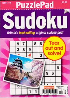 Puzzlelife Ppad Sudoku Magazine Issue NO 116