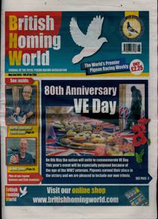 British Homing World Magazine Issue NO 7783