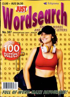 Just Wordsearch Magazine Issue NO 387