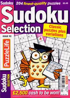 Sudoku Selection Magazine Issue NO 92