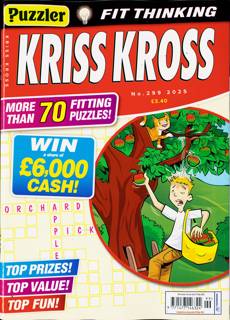 Puzzler Kriss Kross Magazine Issue NO 299