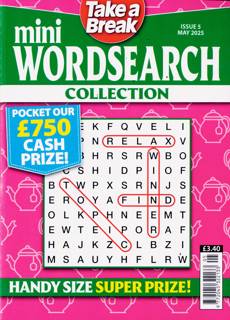 Tab Mini Wordsearch Coll Magazine Issue NO 5