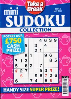 Tab Mini Sudoku Collection Magazine Issue NO 5