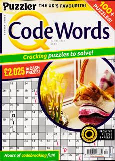 Puzzler Q Code Words Magazine Issue NO 524