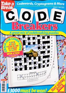 Take A Break Codebreakers Magazine Issue NO 5