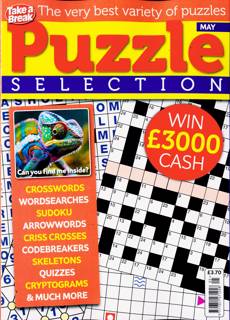 Take A Break Puzzle Selection Magazine Issue NO 5