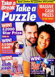 Take A Break Take A Puzzle Magazine Issue NO 5