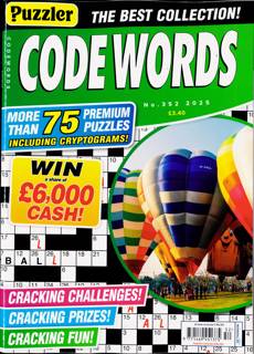 Puzzler Codewords Magazine Issue NO 352