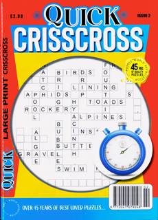 Quick Criss Cross Magazine Issue NO 2