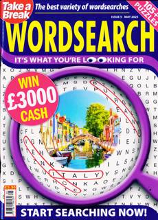 Take A Break Wordsearch Magazine Issue NO 5