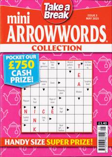 Tab Mini Arrowwords Coll  Magazine Issue NO 5