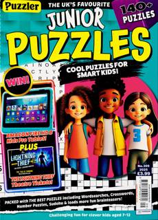 Puzzler Q Junior Puzzles Magazine Issue NO 309
