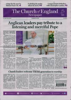 Church Of England Newsp Magazine Issue 25/04/2025