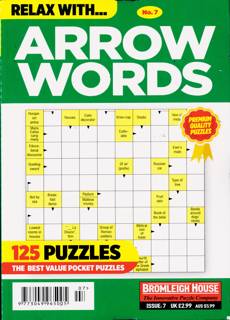 Relax With Arrow Words Magazine Issue NO 7