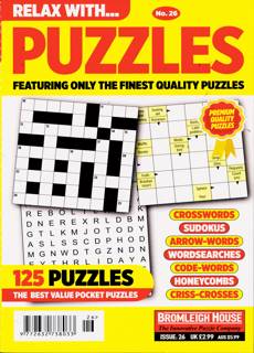 Relax With Puzzles Magazine Issue NO 26
