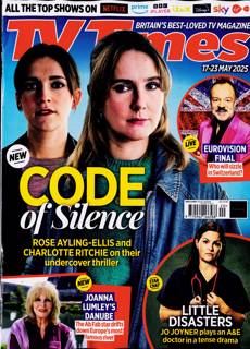 Tv Times England Magazine Issue 17/05/2025
