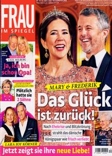 Frau Im Spiegel Weekly Magazine Issue NO12