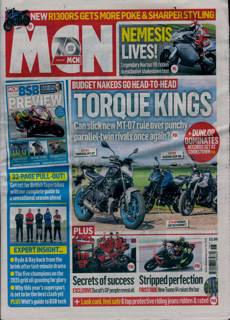 Motorcycle News Magazine Issue 30/04/2025