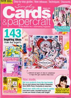 Simply Cards Paper Craft Magazine Issue NO 270