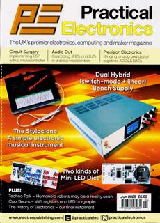 Practical Electronics Magazine Issue JUN 25