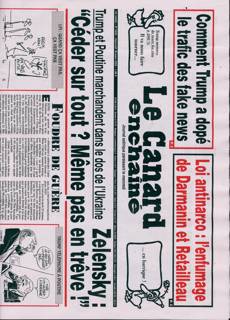 Le Canard Enchaine Magazine Issue NO5445