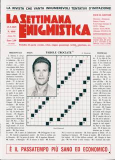 La Settimana Enigmistica Magazine Issue NO 4860