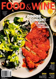 Food & Wine Usa Magazine Issue APR 25