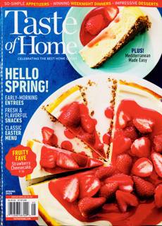Taste Of Home Magazine Issue SPR 25