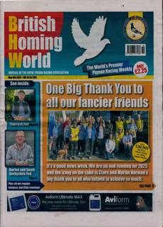 British Homing World Magazine Issue NO 7784