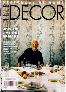 Elle Decoration Usa Magazine Issue APR 25