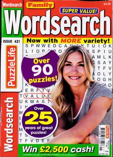 Family Wordsearch Magazine Issue NO 421