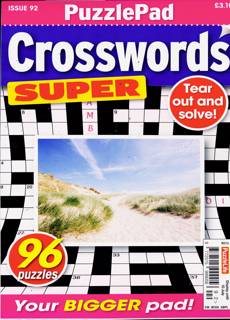 Puzzlelife Crossword Super Magazine Issue NO 92