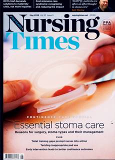 Nursing Times Magazine Issue MAY 25