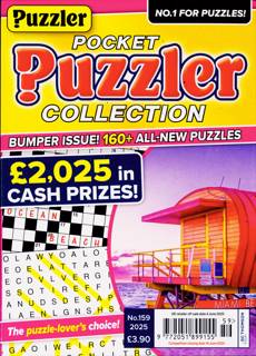 Puzzler Pocket Puzzler Coll Magazine Issue NO 159