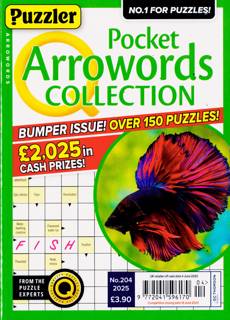 Puzzler Q Pock Arrowords C Magazine Issue NO 204