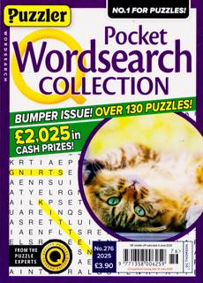 Puzzler Q Pock Wordsearch Magazine Issue NO 276
