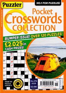 Puzzler Q Pock Crosswords Magazine Issue NO 276
