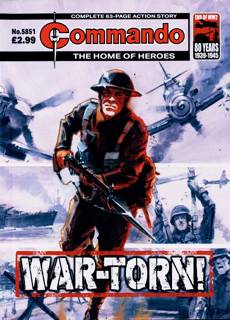 Commando Home Of Heroes Magazine Issue NO 5851