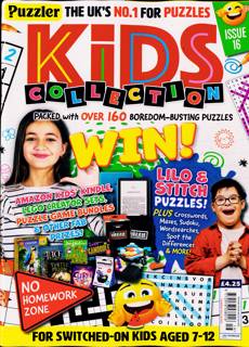 Puzzler Kids Collection Magazine Issue NO 16