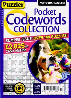 Puzzler Q Pock Codewords C Magazine Issue NO 215