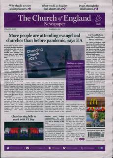 Church Of England Newsp Magazine Issue 09/05/2025