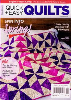 Love Of Quilting Magazine Issue Q&ESPR 25