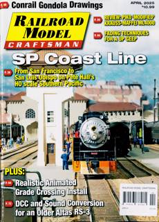 Railroad Model Craftsman Magazine Issue APR 25