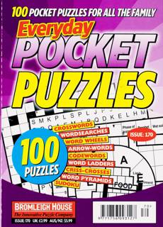 Everyday Pocket Puzzle Magazine Issue NO 170
