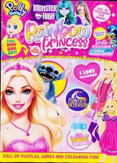 Rainbow Princess Colouring Magazine Issue NO 63