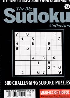 Big Sudoku Collection Magazine Issue NO 78