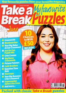 Tab My Favourite Puzzles Magazine Issue NO 6