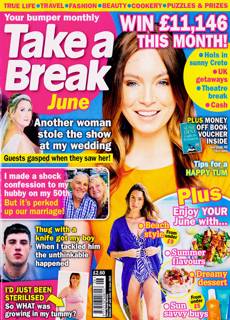 Take A Break Monthly Magazine Issue JUN 25