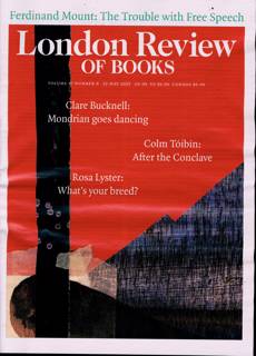 London Review Of Books Magazine Issue VOL47/9