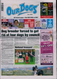 Our Dogs Magazine Issue 16/05/2025